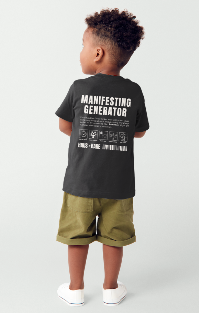 Kids Manifesting Generator Ingredients Tee