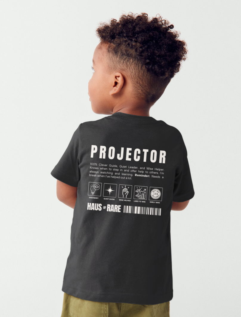 Kids Projector Ingredients Tee