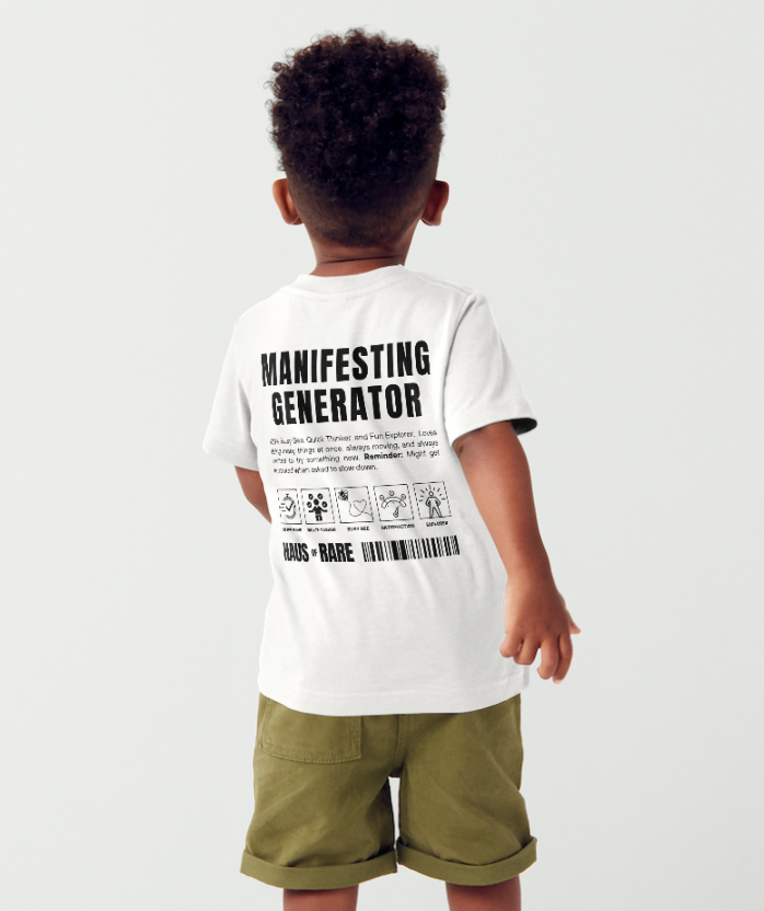 Kids Mani Gen Ingredients Tee