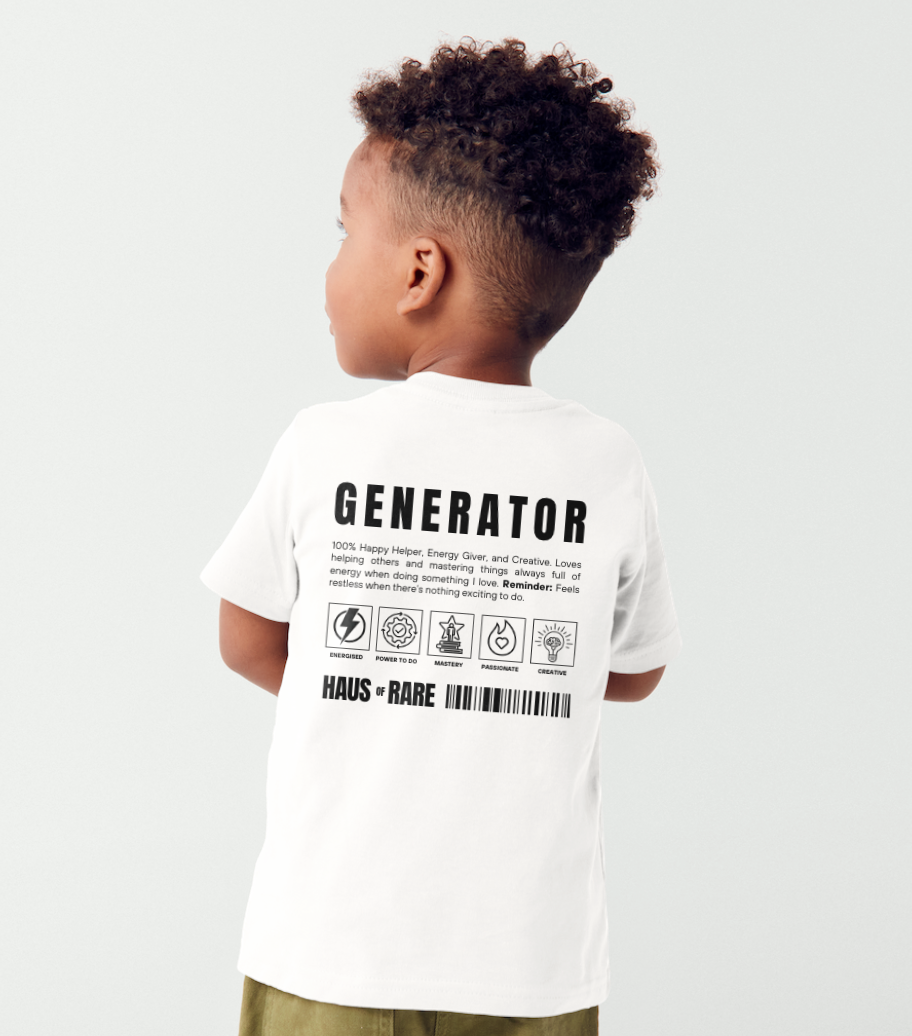 Kids Generator Ingredients Tee