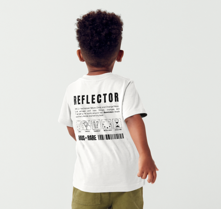 Kids Reflector Ingredients Tee