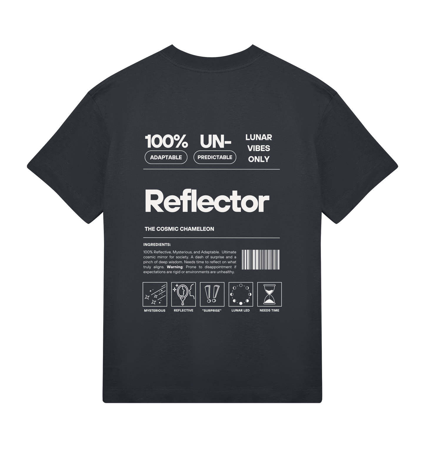 Reflector Premium Off-Black Unisex Tee
