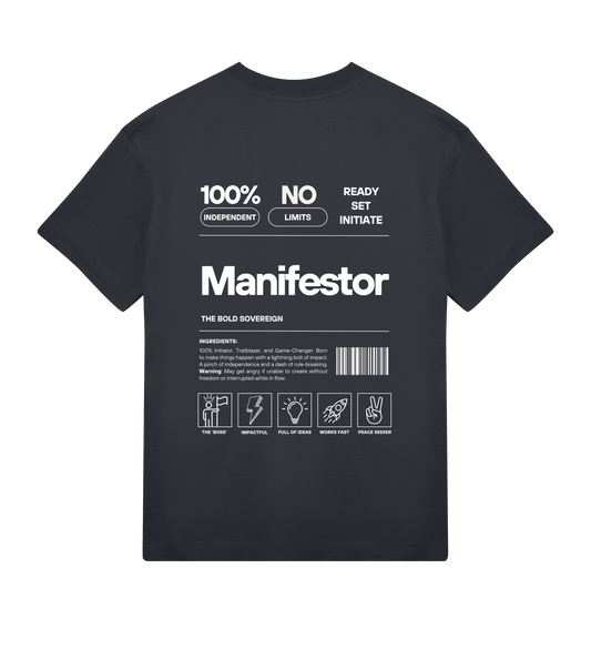 Manifestor Premium Off-Black Unisex Tee