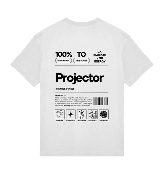 Projector Premium Off-White Unisex Tee