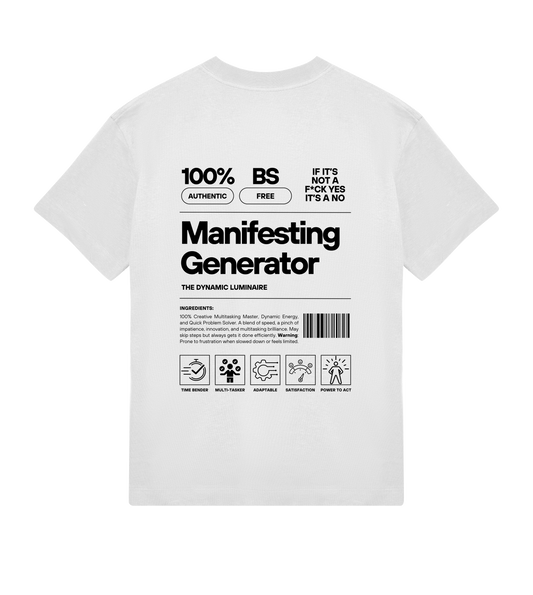 Mani Gen Premium Off-White Unisex Tee